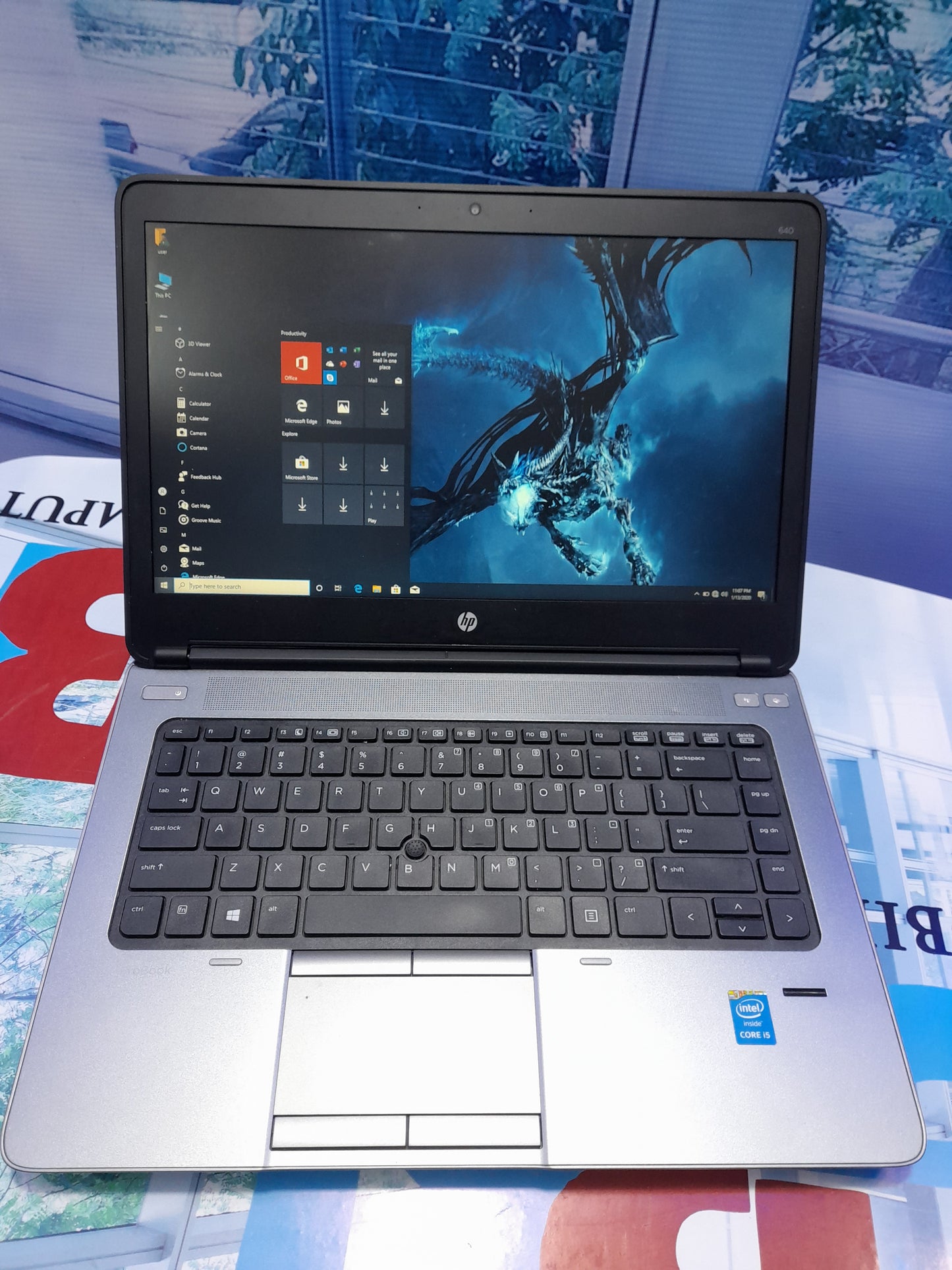 HP ProBook 640 G1 - 4th Gen. Intel Core i5 - 500GB HDD - 8GB RAM - DVD-RW