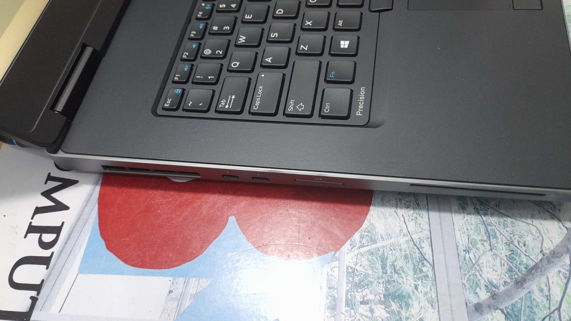 Uk used Dell Precision 7730 laptop intel Core i9-8850HK,6G dedicated Quadro P3200, FHD - 512GB SSD - 32GB RAM - Keypad Light 22407GB Total graphic