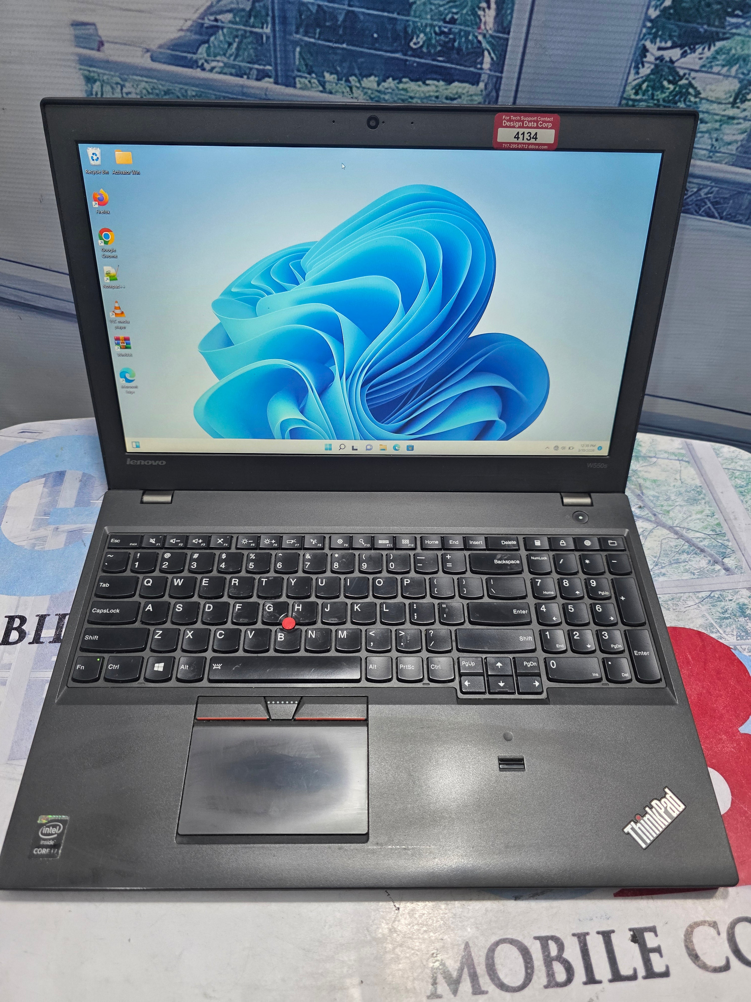 Lenovo ThinkPad W550S 2G Dedicated graphic Intel Core i7 5th Gen