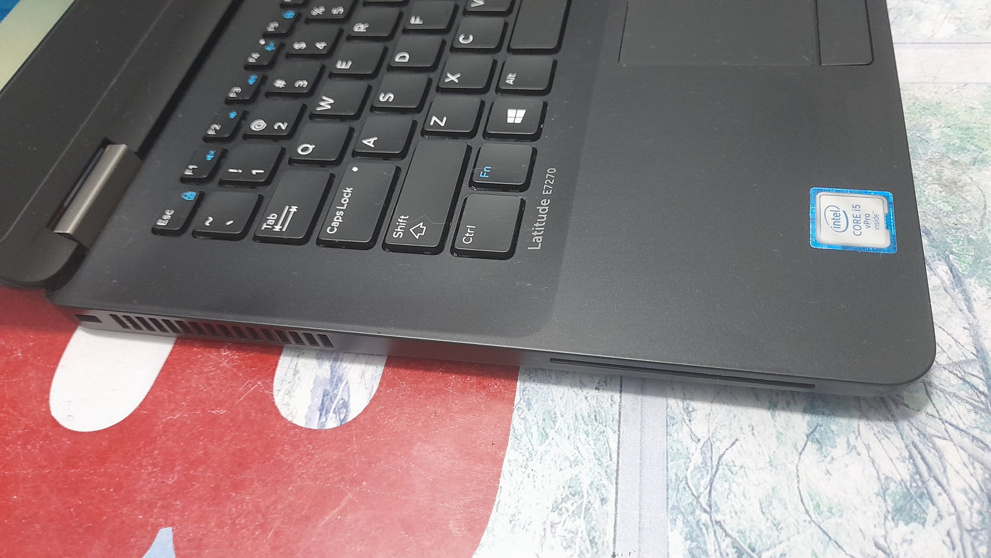 Uk used Dell latitude 7270 6th Generation laptop Intel Core i5 256GB SSD 8GB RAM keyboardlight for sale in ikeja computer village ikeja lagos