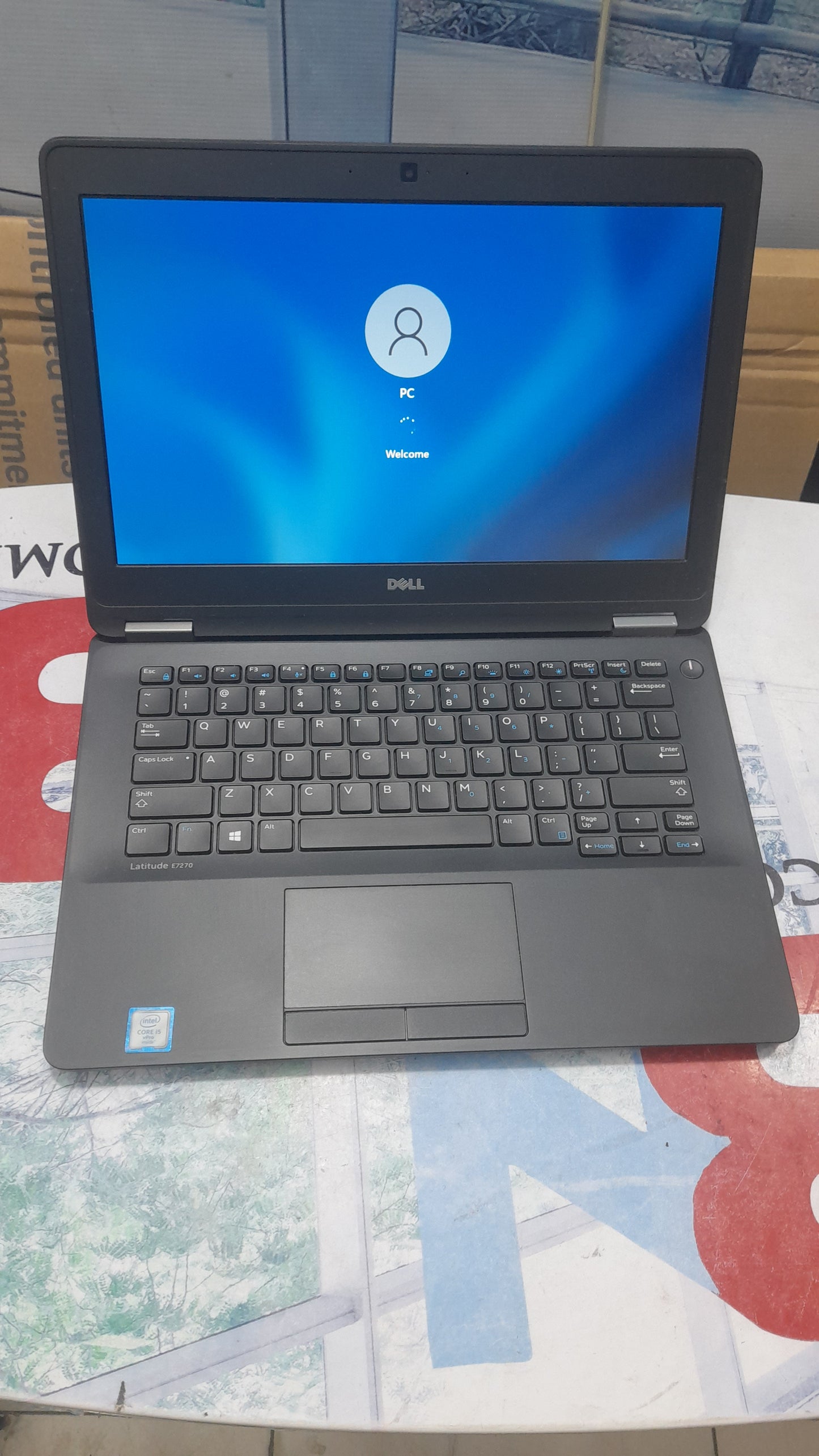 Uk used Dell latitude 7270 6th Generation laptop Intel Core i5 256GB SSD 8GB RAM keyboardlight for sale in ikeja computer village ikeja lagos