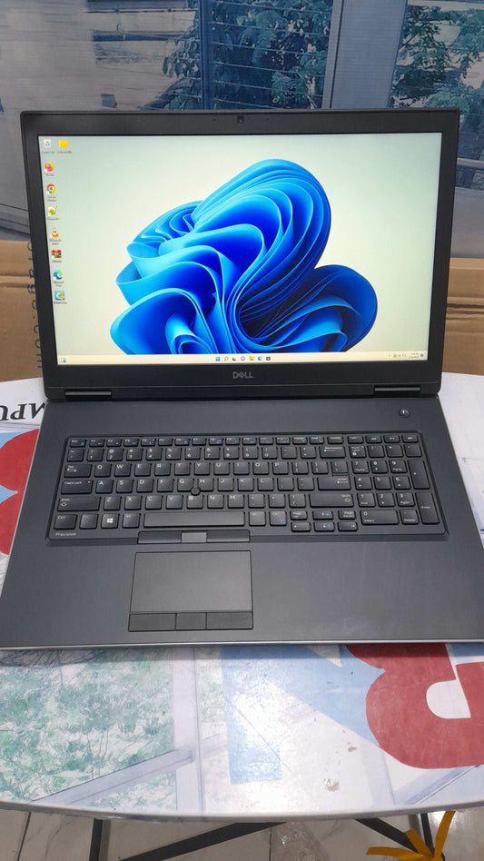 Dell Precision 7730 intel Core i9-8850HK,6G dedicated Quadro P3200, FHD - 512GB SSD - 32GB RAM - Keypad Light 22407GB Total graphic