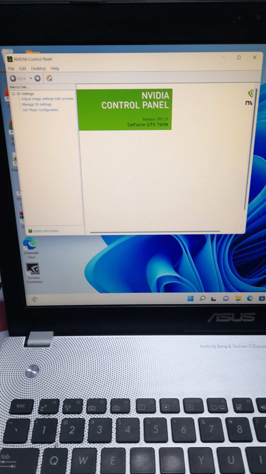 Asus N56J 2G NVIDIA GeForce GTX 760M graphics 4th Gen. Intel Core i7-4700HQ - 1TB HDD - 8GB RAM - 4GB Total Graphics - HDMI
