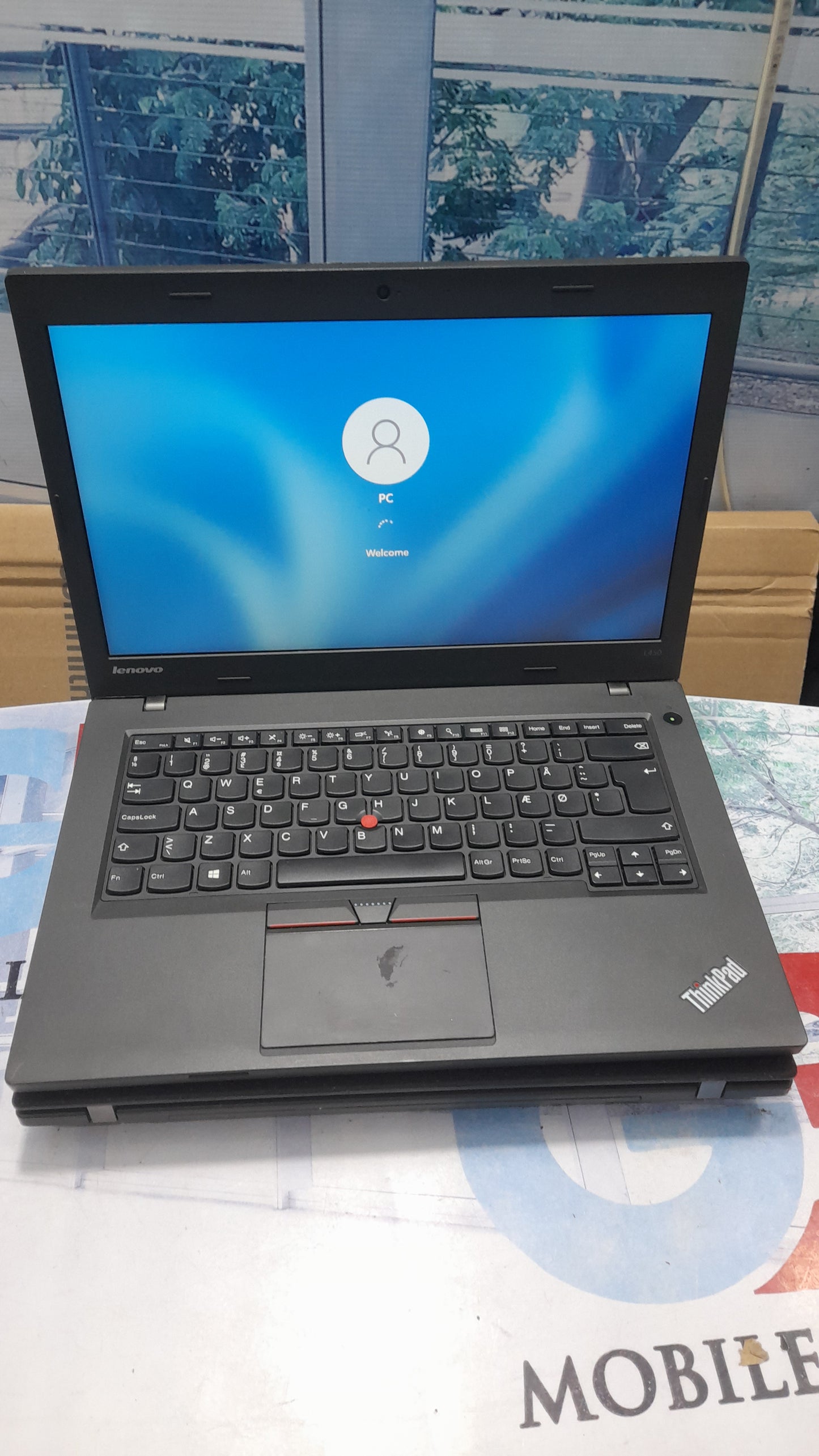 Lenovo ThinkPad L450 Intel Core i5 5th Gen 500G HDD 8G RAM 4G total graphic