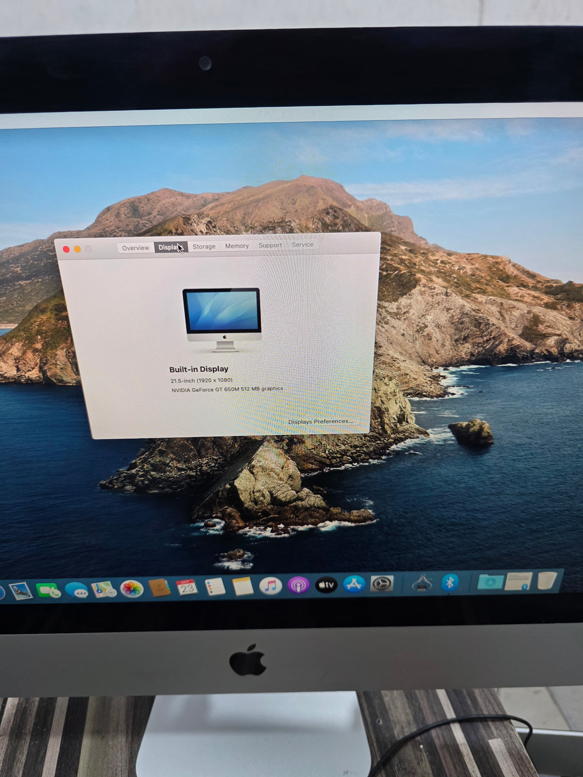 uk used Apple iMac  2012 all in one desktop computer for sale