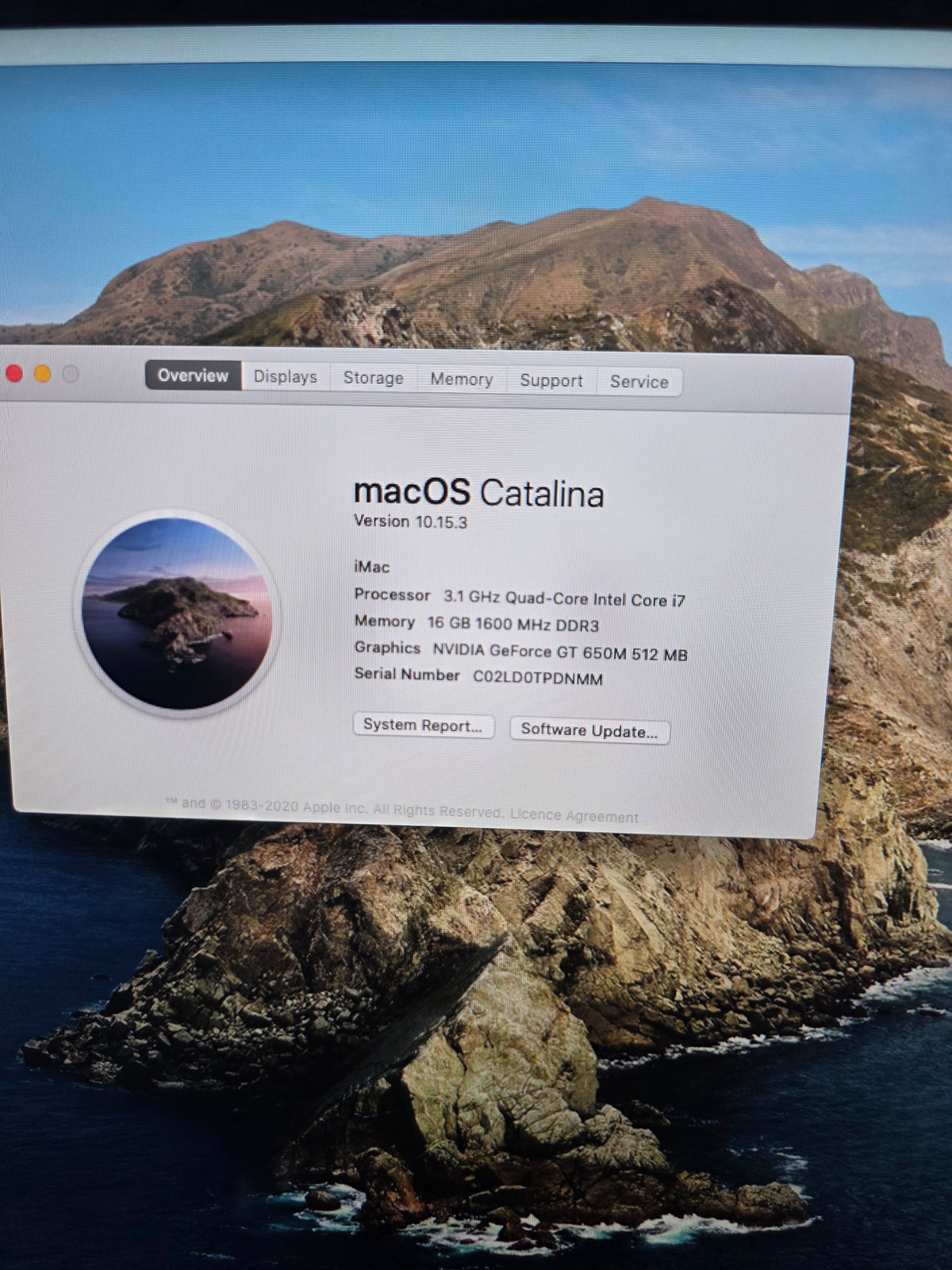 uk used Apple iMac  2012 all in one desktop computer for sale
