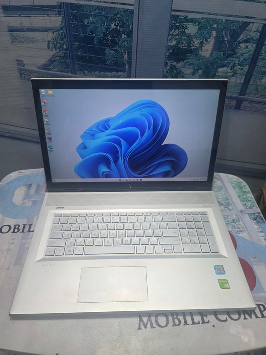 Hp Envy 17m 2G dedicated graphic touchscreen 8th Gen. Intel core i7 128G SSD 1TB HDD Storage 16G RAM