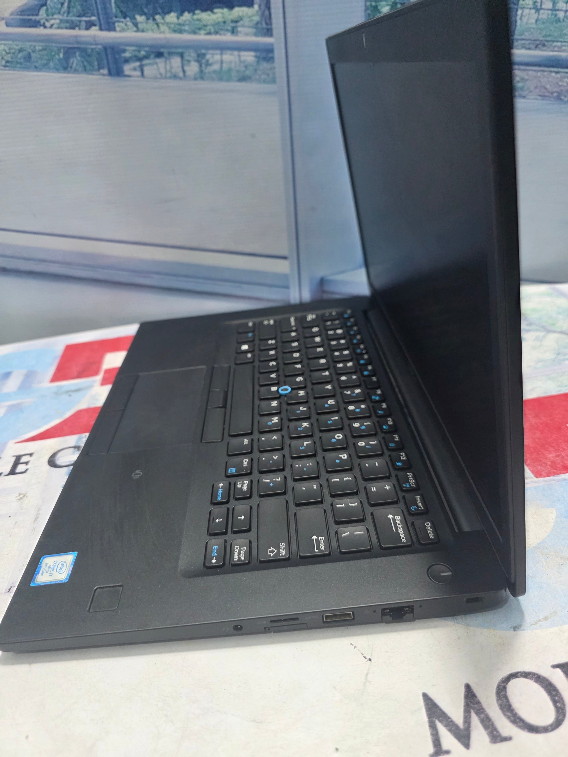 Best UK Used Laptops for Students in Lagos,uk used laptop prices in Nigeria,Dell Latitude 7490 - 8th Gen. Intel Core i7 - 256GB SSD - 8GB RAM - Keyboard Light 4G Total graphic