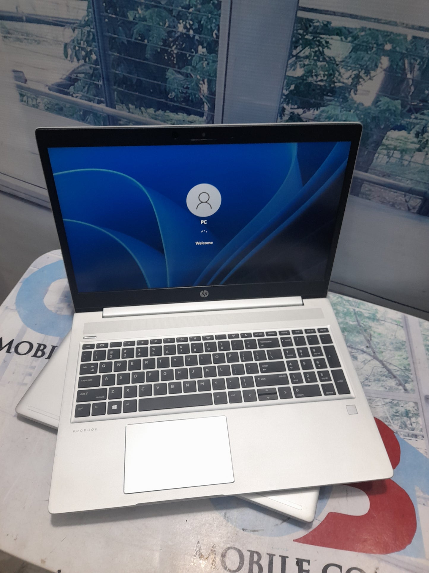 HP ProBook 455 G7 - 10th Gen.  Ryzen 7 4700U - 256GB SSD - 8GB RAM - Keyboard Light - HDMI