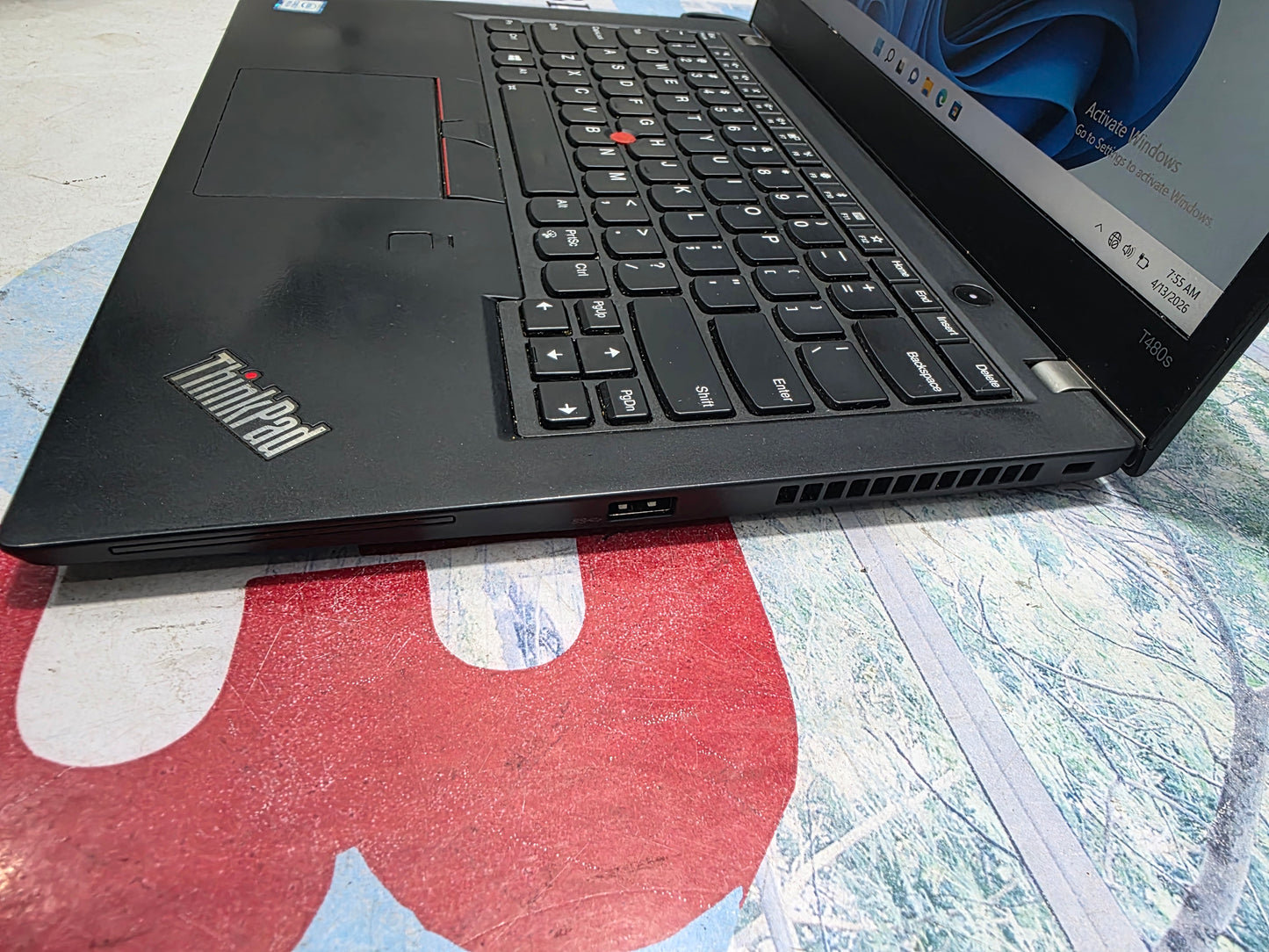 Best UK Used Laptops for Students in Lagos,uk used laptop prices in Nigeria, uk used laptop shop in lagos, best laptop for gamming in lagos, Lenovo ThinkPad T480s touch screen i7 laptop for sale in lagos , Lenovo ThinkPad T480S Touchscreen 8th Gen.Intel Core i7 - 256GB SSD - 8GB RAM - 4GB Total Graphic  